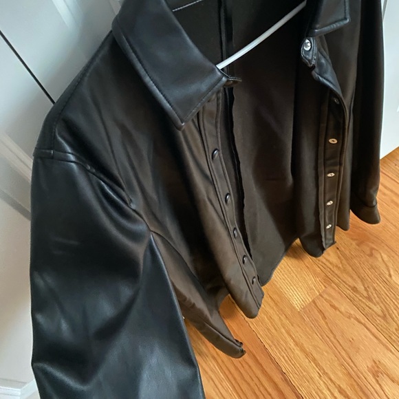 Leather Jacket - 7 for all Mankind - Picture 2 of 3